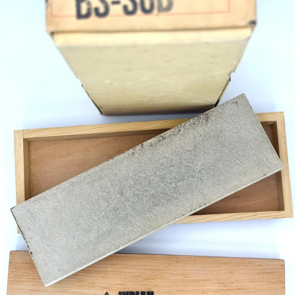 Vintage‎ Arkansas Whetstone Sharpening Stone BS-S6B Oil Stone Indian Mountain
